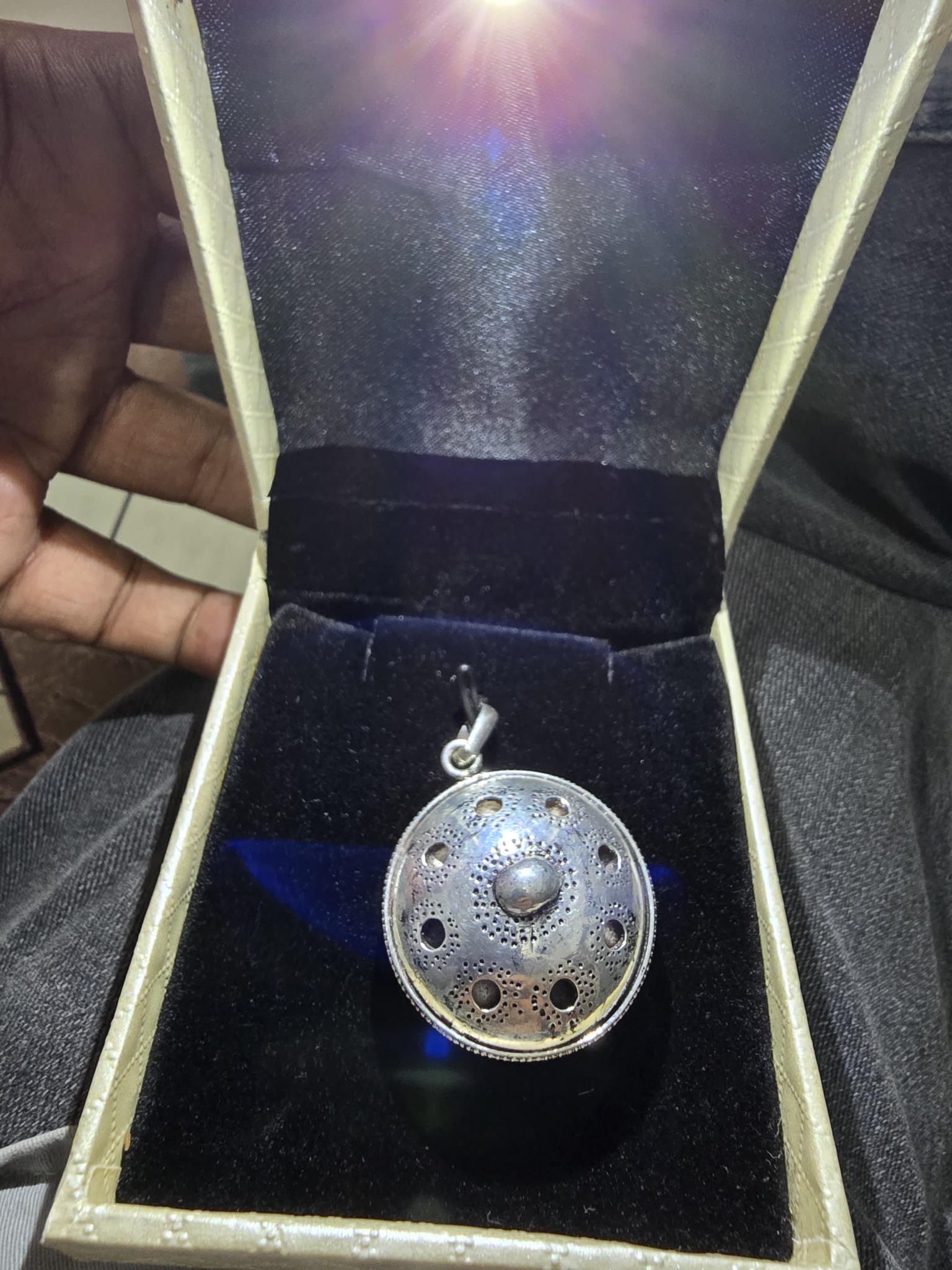 Handpan healing locket